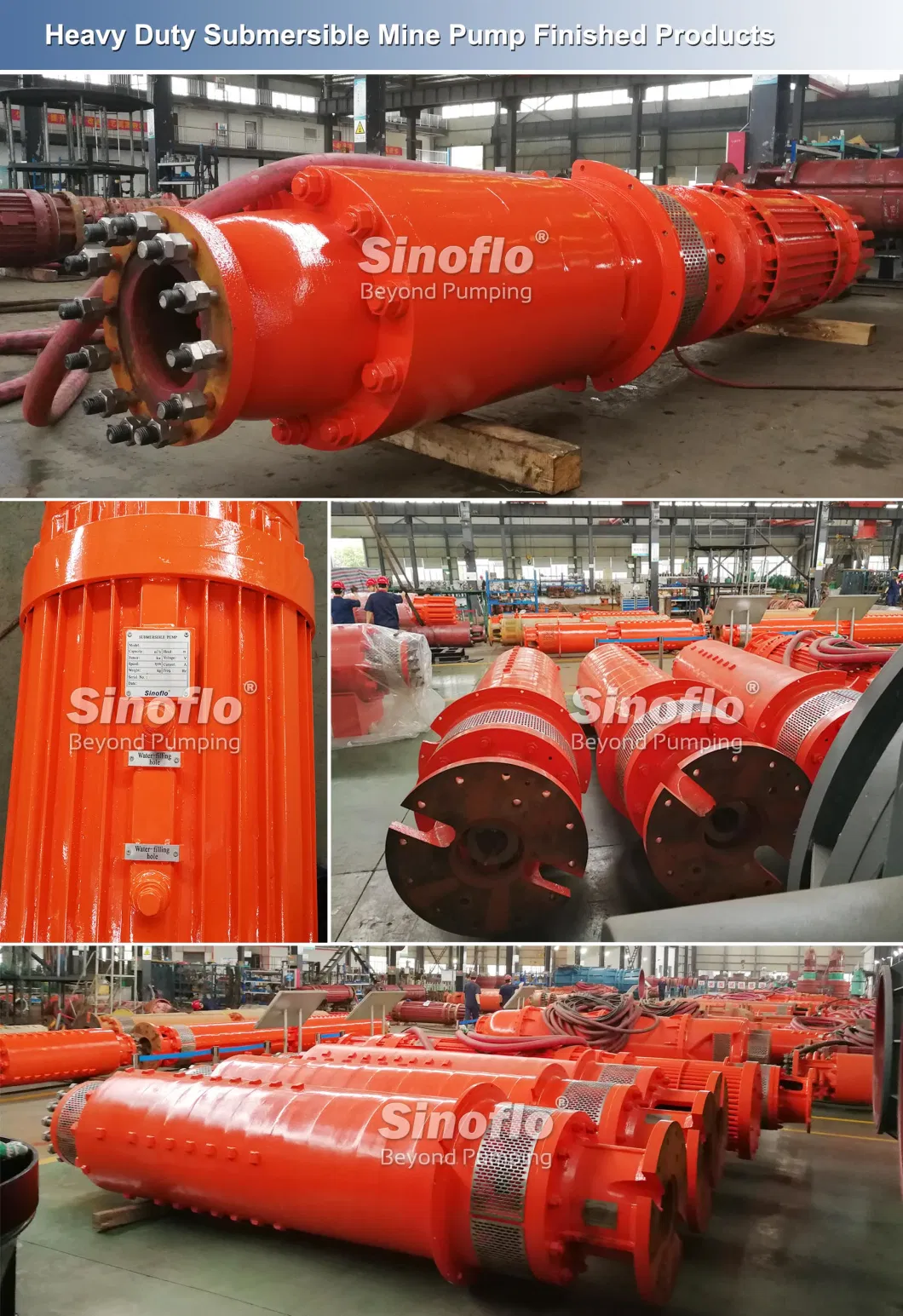 Submersible Seawater-Resistant Dewatering Pumps Sewage sludge Water Pump