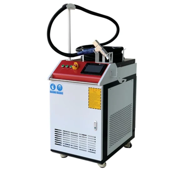 China Brand CNC Laser Cleaning Machine Oily Rust 1000 W Good Quality Fiber Laser Cleaner Price