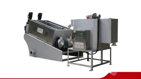 Automatic Mechanical Multi Disc Screw Filter Press Sludge Dewatering Machine