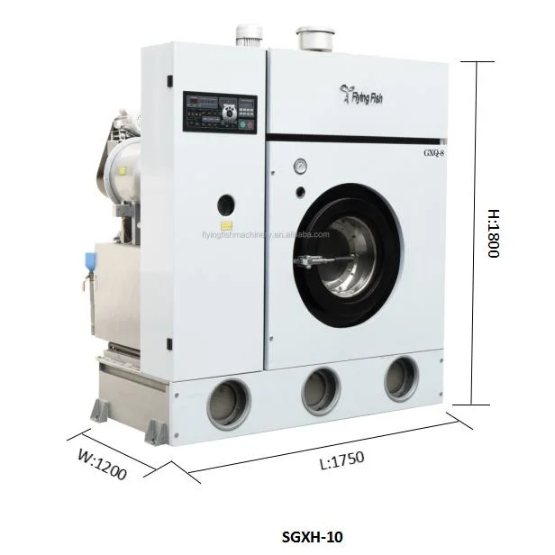 Dry Cleaning Machine, Automatic Hydro Carbon 20kg Dry Cleaner (GXQ-20)