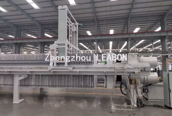 Automatic Sludge Dewatering Filter Press Machine for Solid-Liquid Separation