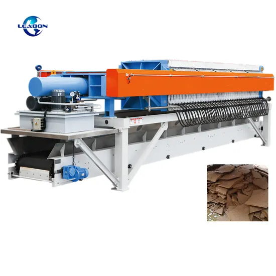 Automatic Sludge Dewatering Filter Press Machine for Solid-Liquid Separation